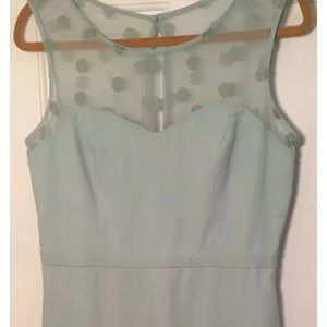 Lauren Conrad Dress Green Sheath